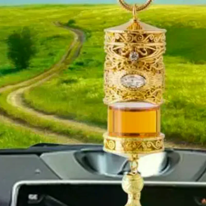 합금 자동차 방향제 홀더 – 골드 행잉 향수병 (백미러 - Car Air Freshener 리뷰 및 가격