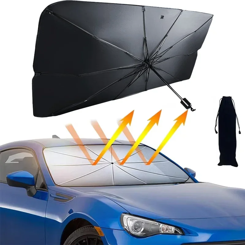자동차 앞유리 차양막 접이식 우산형 햇빛 가리개 UV  - Windshield Sun Shade 리뷰 및 가격