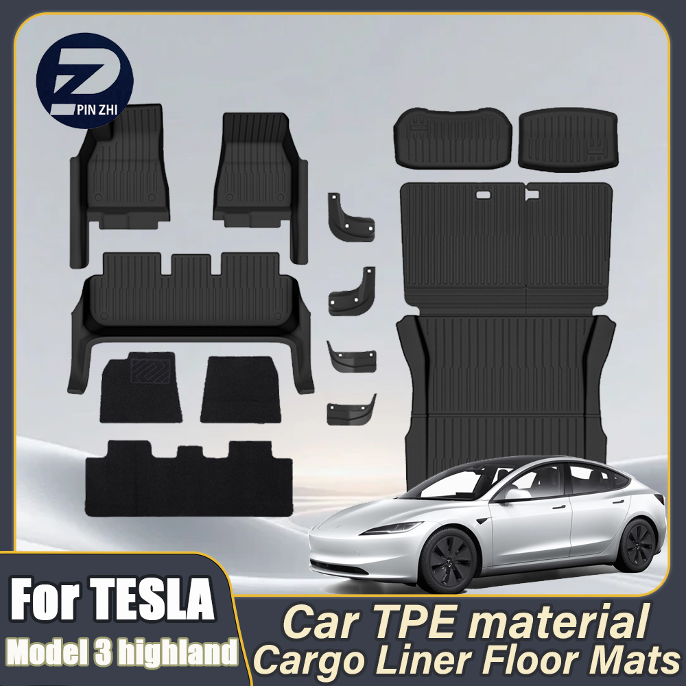 테슬라 모델 3 하이랜드 2024-2026 차량용 바닥 - Car Floor Mat 리뷰 및 가격