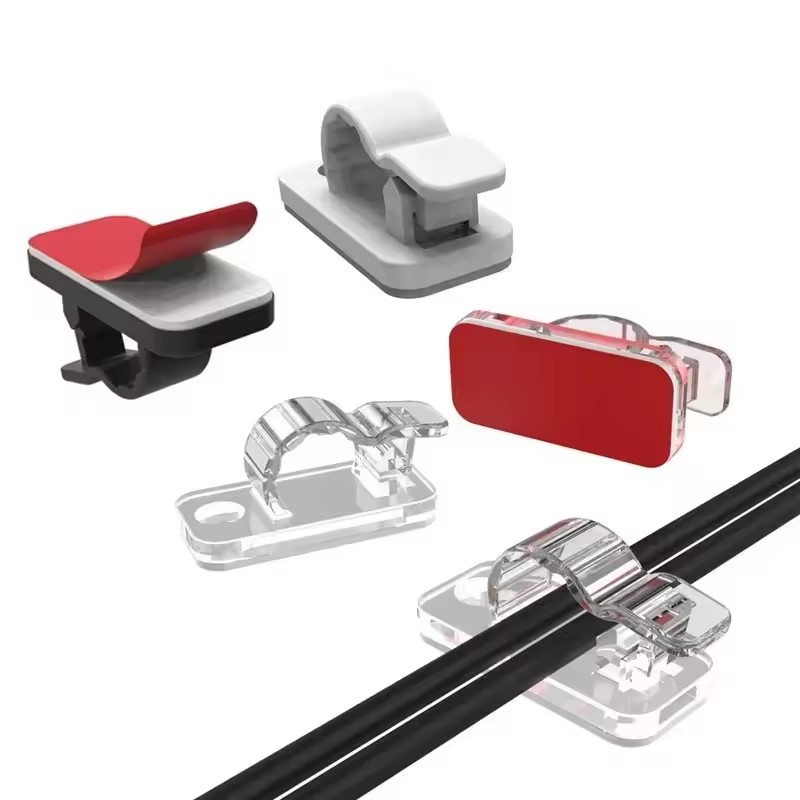 자체 접착식 케이블 클립, 케이블 정리 도구, 책상 정 - Car Cable Organizer 리뷰 및 가격