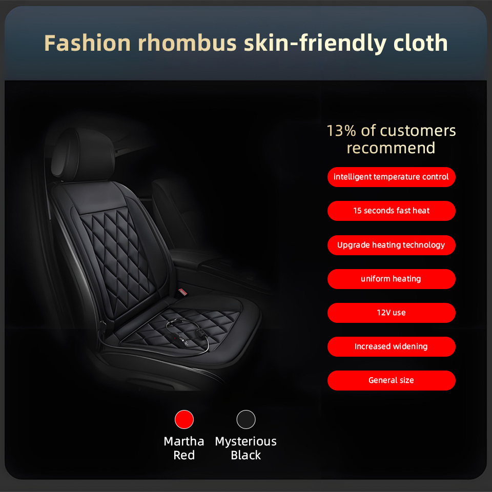 12V 범용 자동차 열선 시트 쿠션 빠른 가열 자동차  - Car Seat Cover 리뷰 및 가격