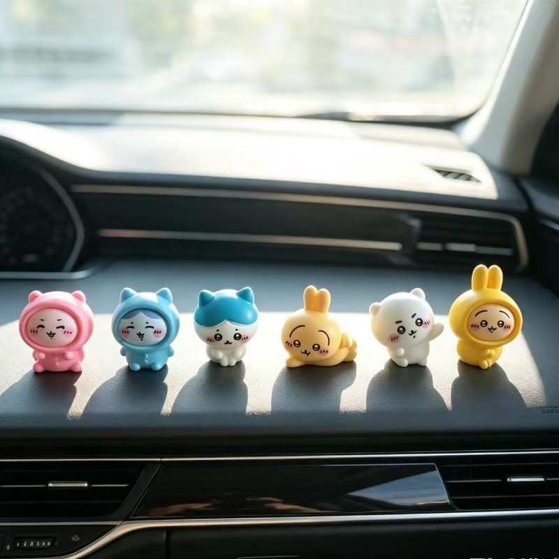 치이카와 미니 피규어, 귀여운 우사기 캐릭터 자동차 장 - Car Accessories Japanese 리뷰 및 가격