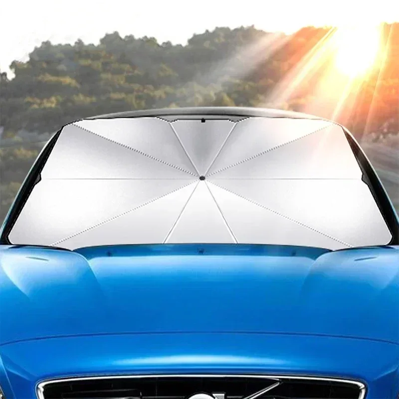 휴대용 차량용 앞유리 차양막 자외선 차단 보온 덮개 - Windshield Sun Shade 리뷰 및 가격